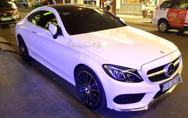 Hạ Vy cầm lái Mercedes-Benz C300 Coupe 3 tỷ Đồng do Cường "Đô-la" mua tặng