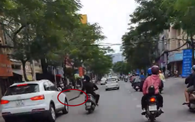 Sài Gòn: Thanh niên cầm dao chém gương ô tô nhanh chóng bị bắt
