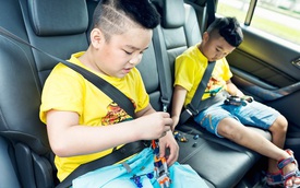 Bí quyết du lịch an toàn khi có trẻ nhỏ trên xe