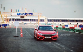 Thử nghiệm Honda Civic Turbo 2017 trên trường đua Đại Nam