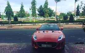 Jaguar F-Type S màu cam độc nhất Việt Nam "làm dâu" Bình Thuận