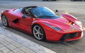 Triệu phú dầu lửa cũng phải "khóc thét" với giá của chiếc siêu xe Ferrari LaFerrari Aperta này
