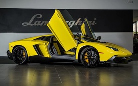 Hàng hiếm Lamborghini Aventador LP720-4 50° Anniversario dần mất giá