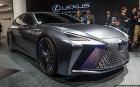 LS+ Concept - Hình ảnh xem trước cho sedan hạng sang đầu bảng của Lexus