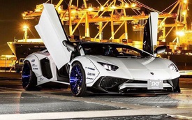 Gói độ thân rộng của Liberty Walk đưa Lamborghini Aventador SV lên một tầm cao mới