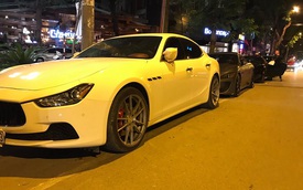 Dàn xe Maserati đình đám của các tay chơi Hà Nội tụ tập dưới phố