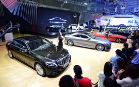 Mercedes-Benz lại chiếm trọn gian hàng lớn nhất tại Triển lãm ô tô Việt Nam 2017