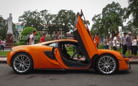 McLaren 570S màu cam độc nhất Việt Nam bị công an bắt giữ liên quan đến ma túy