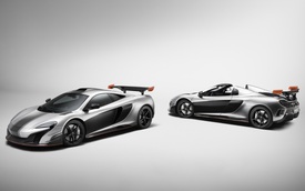 Vén màn cặp đôi siêu xe McLaren MSO R Coupe và Spider "thửa riêng" cho một đại gia