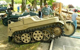 Kettenkrad - cỗ xe máy lai tăng vô tiền khoáng hậu của quân đội Đức thời thế chiến