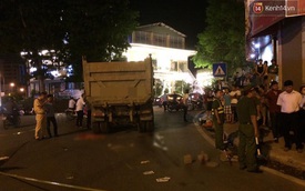 Hà Nội: Người phụ nữ bị xe tải cuốn vào gầm chết thương tâm