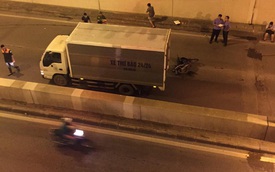 Hà Nội: Nam thanh niên tử vong sau khi va chạm với xe tải tại hầm Kim Liên