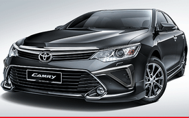 Toyota Camry 2017 tiếp tục ra mắt Đông Nam Á, thêm trang bị và giá không đổi