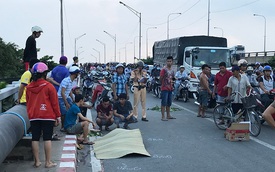 Tai nạn liên tiếp ở cầu Bình Phước, 3 người thương vong
