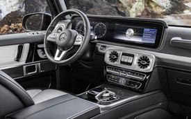 Mercedes-Benz G-Class 2019 lần đầu khoe ảnh nội thất: Di sản hòa cùng công nghệ