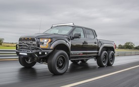 Ford F-150 Raptor hóa thành… quái thú 6 bánh