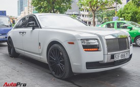 Rolls-Royce Ghost của đại gia Đà Lạt trên phố Sài thành