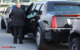 Cận cảnh “quái vật” Cadillac One đón Tổng thống Donald Trump tại sân bay Nội Bài