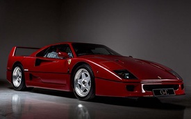 Ferrari F40 từng thuộc sở hữu của tay guitar "huyền thoại" được rao bán 25 tỷ Đồng