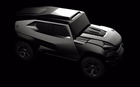 Hé lộ hình ảnh của mẫu SUV mang cảm hứng xe quân sự hoàn toàn mới