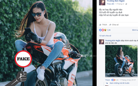 Sự thật đằng sau nữ biker Việt gây xôn xao cộng đồng mạng
