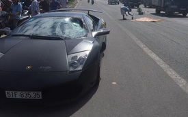 Nghi vấn Lamborghini Murcielago LP670-4 SV tông chết người mang biển số giả