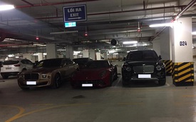 Dàn siêu xe và xe siêu sang "khủng" của đại gia Thanh Hóa đọ dáng cùng nhau
