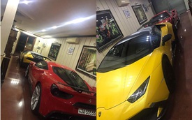 Lamborghini Huracan độ của Cường "Đô-la" tạm trú trong garage "khủng"