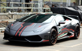 Soi kỹ chiếc Lamborghini Huracan độ cá tính của người chơi xe Sài thành