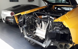 Lamborghini Aventador biển "tứ quý" 9 độ pô IPE trong nhà Cường "Đô-la"