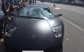 Cư dân mạng tranh cãi về tai nạn của siêu xe Lamborghini Murcielago SV độc nhất Việt Nam