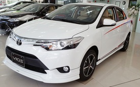Phân khúc B cạnh tranh khốc liệt - Toyota Vios giảm giá sâu, ra phiên bản thể thao mới