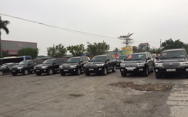 Đã mắt với dàn Toyota Land Cruiser rước dâu tại đất mỏ Quảng Ninh