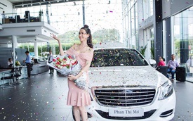 Top 5 Hoa hậu Việt Nam 2012 Phan Thị Mơ tậu Mercedes-Benz S400 trị giá 4 tỷ Đồng