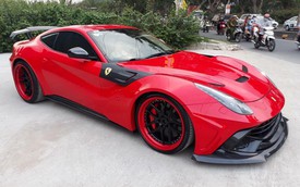 Ferrari F12berlinetta từng thuộc sở hữu của Cường Đô-la lên bộ kit Duke Dynamics độc nhất Việt Nam