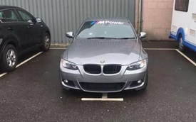 Góc tranh cãi: Chủ xe BMW mua 2 chỗ đỗ và đỗ đúng vào vạch ngăn cách để không xe nào va quệt vào