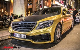 Sài Gòn: Mercedes-Benz S500 "lên đời" S600 Maybach cùng decal phong cách Dubai