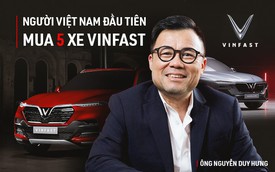 Nguyễn Duy Hưng, người đặt mua 5 chiếc xe VinFast đầu tiên là ai?