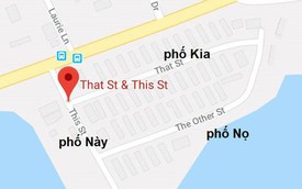 Mở Google Maps lên mà xem Canada đặt tên đường: Phố Này, phố Nọ và phố Kia