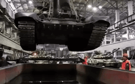 Hình ảnh mới và rõ nét nhất về xe tăng T-90 Việt Nam: Chuẩn bị bàn giao