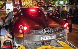 Minh "nhựa" mang Pagani Huayra, Lamborghini Aventador SV cùng dàn xe khủng đi Phan Thiết ăn mừng ngay trong đêm