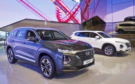 Chi tiết Hyundai Santa Fe 2019 sắp bán ở Việt Nam: Khung cứng hơn, động cơ mạnh hơn, hộp số hoàn toàn mới