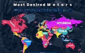 Không phải Toyota, Honda mới là hãng xe được tìm kiếm nhiều nhất tại Việt Nam