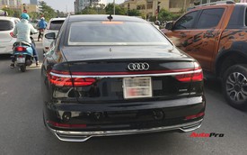 Audi A8 2018 đầu tiên lăn bánh tại Hà Nội