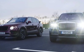 Rolls-Royce Cullinan vs Bentley Bentayga: Ai sẽ thắng trong cuộc đua drag?