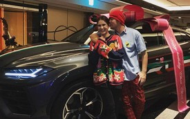 Vợ nhà người ta: Bà xã Châu Kiệt Luân "thông đồng" với bạn bè tặng chồng siêu xe Lamborghini Urus trước sinh nhật gần 1 tháng