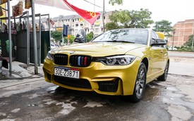 BMW 318i bán lại với giá 370 triệu đồng nhưng riêng chi phí độ đã là 300 triệu