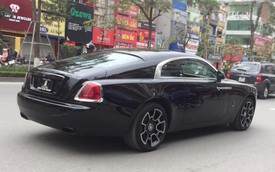 Rolls-Royce Wraith Black Badge độc nhất Việt Nam đã xuống phố