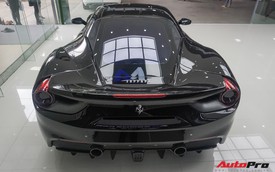 Đại gia Hà Nội tậu Ferrari 488 GTB màu đen độc nhất Việt Nam