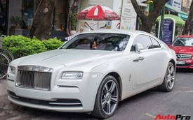 Rolls-Royce Wraith Series I màu lạ xuất hiện tại Hà Nội